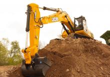 Rupsgraafmachines JCB JS370 LC