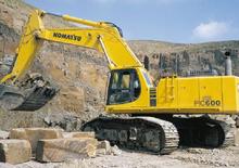 Rupsgraafmachines Komatsu PC600-6