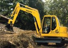 Rupsgraafmachines Komatsu PC75R-2