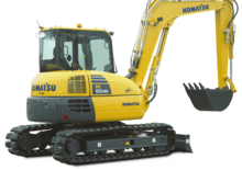 Rupsgraafmachines Komatsu PC80MR-3