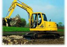 Rupsgraafmachines Komatsu PC95R-2