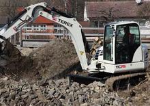 Rupsgraafmachines Terex TC 75
