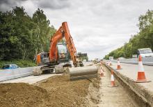 Rupsgraafmachines Hitachi ZX 130 LCN-5 B