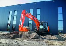 Rupsgraafmachines Hitachi ZX135US-6