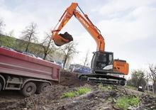 Rupsgraafmachines Hitachi ZX 180 LC-5