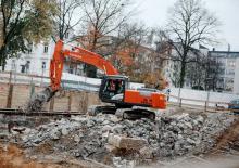 Rupsgraafmachines Hitachi ZX 250 LC-5
