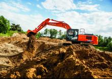 Rupsgraafmachines Hitachi ZX250LCN-6