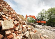 Rupsgraafmachines Hitachi ZX 460 LCH