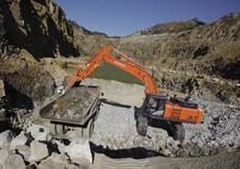 Rupsgraafmachines Hitachi ZX 520 LCH-5