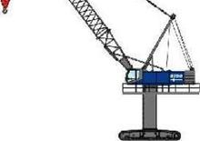 Rupskranen - Traliearm Sennebogen 6100 R