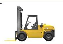 Dieselheftrucks Komatsu FD 150 ET 7