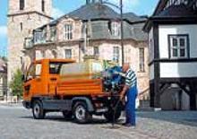 Voortrekhaak gemeentetrekker Multicar FUMO Tipper DK