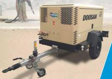 Mobiele Perslucht Compressors - diesel, elektrisch, benzine Doosan 7/125