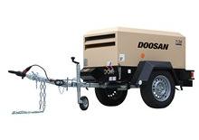 Mobiele Perslucht Compressors - diesel, elektrisch, benzine Doosan 7/20 