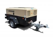 Mobiele Perslucht Compressors - diesel, elektrisch, benzine Doosan 7/73 