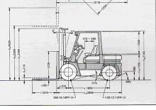 Dieselheftrucks Toyota 02-5 FD 40
