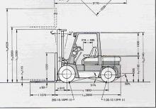 Dieselheftrucks Toyota 02-5 FD 45