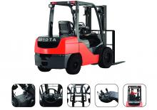 LPG-vorkheftrucks Toyota 02-8 FGJF 35 
