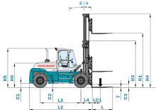Dieselheftrucks Konecranes SMV 16-900 B