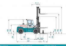 Dieselheftrucks Konecranes SMV 18-600 B
