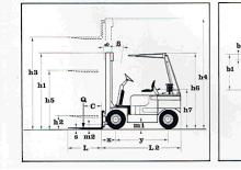 Dieselheftrucks Lugli 255 E