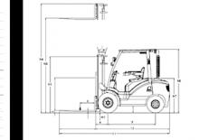 Dieselheftrucks DanTruck 3425 DY