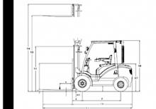 Dieselheftrucks DanTruck 3435 DY