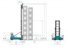 Dieselheftrucks Konecranes SMV 45 G 4