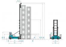 Dieselheftrucks Konecranes SMV 45 G 5 S