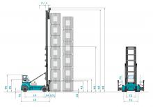 Dieselheftrucks Konecranes SMV 52 G 3