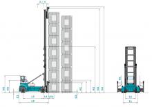 Dieselheftrucks Konecranes SMV 6 ECB 80 II