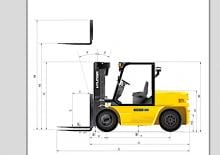 Dieselheftrucks Hyundai 60 DS 7 E