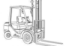 Dieselheftrucks Toyota 62-6 FD 30