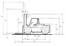Dieselheftrucks Steinbock C 100