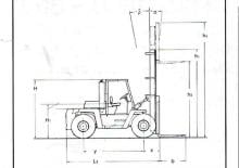 Dieselheftrucks Clark C 500 70 D