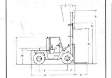 Dieselheftrucks Clark C 500 S 80 D