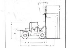 Dieselheftrucks Clark C 500-ys-250 D