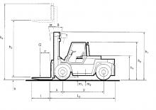 Dieselheftrucks Steinbock C 80