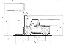 Dieselheftrucks Steinbock C 90