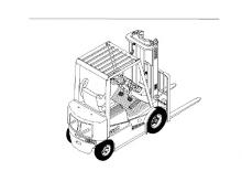 Dieselheftrucks Clark CDP 16