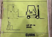 Dieselheftrucks Clark CDP 35