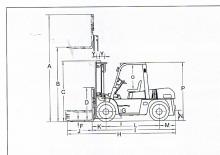 Dieselheftrucks Heli CPCD 80 W