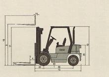 Dieselheftrucks Doosan D 25 S 5