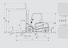 Dieselheftrucks Desta D 30