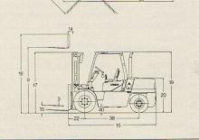 Dieselheftrucks Doosan D 50 S(C) 2