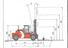 Dieselheftrucks Kalmar DC 25-1200 RoRo