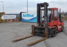 Dieselheftrucks Kalmar DC 8-600 N
