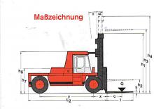 Dieselheftrucks Kalmar DCB 23,6-1200 N
