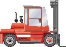 Dieselheftrucks Kalmar DCD70-32E3