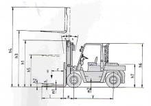 Dieselheftrucks Nissan DF 05 A 70 U